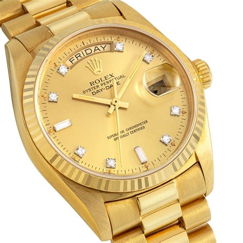 rolex day date gold womens|rolex day date price list.